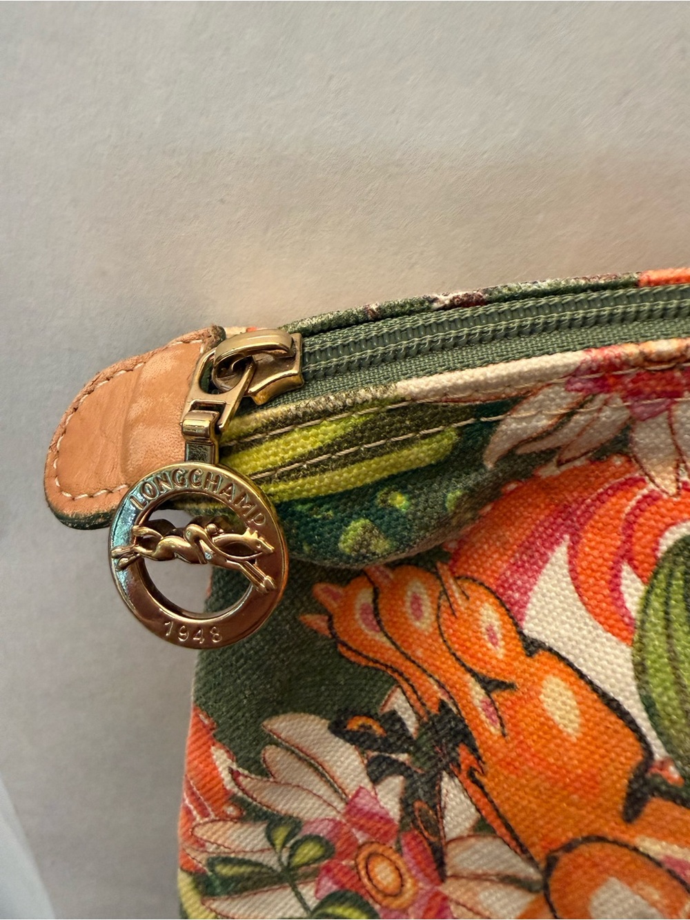 Longchamp Me Company Garden Foo Limited Edition Purse Handbag - Picture 4 of 9